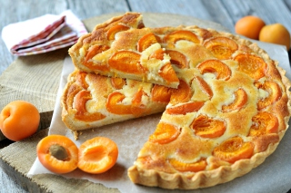 Apricot pie Background for Android, iPhone and iPad