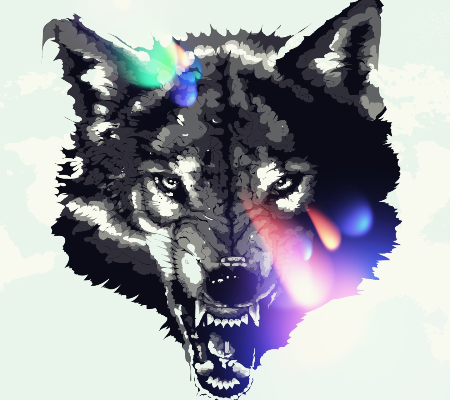 Sfondi Wolf Art 1440x1280