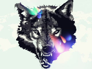 Sfondi Wolf Art 320x240