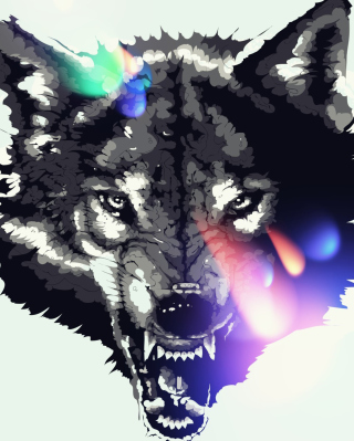 Wolf Art - Obrázkek zdarma pro 360x640