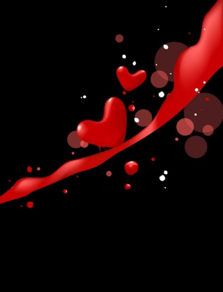 Love Hearts - Obrázkek zdarma pro Nokia C6