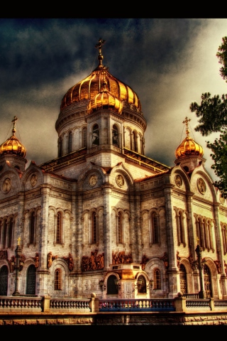 Orthodoxal Chruch of The Christ The Saviour Moscow screenshot #1 320x480