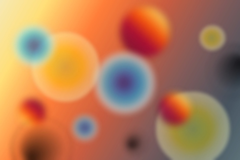 Colorful Bubbles screenshot #1 480x320