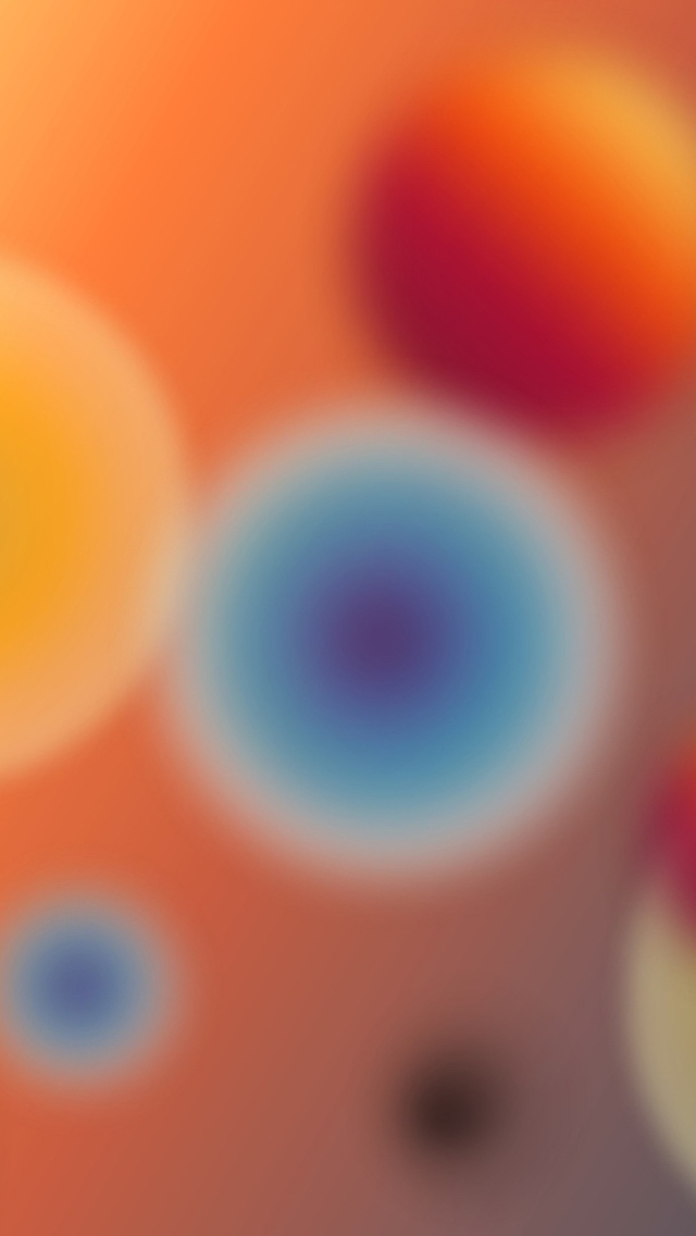 Обои Colorful Bubbles 640x1136