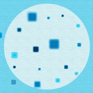 Kostenloses Blue Canvas Wallpaper für iPad