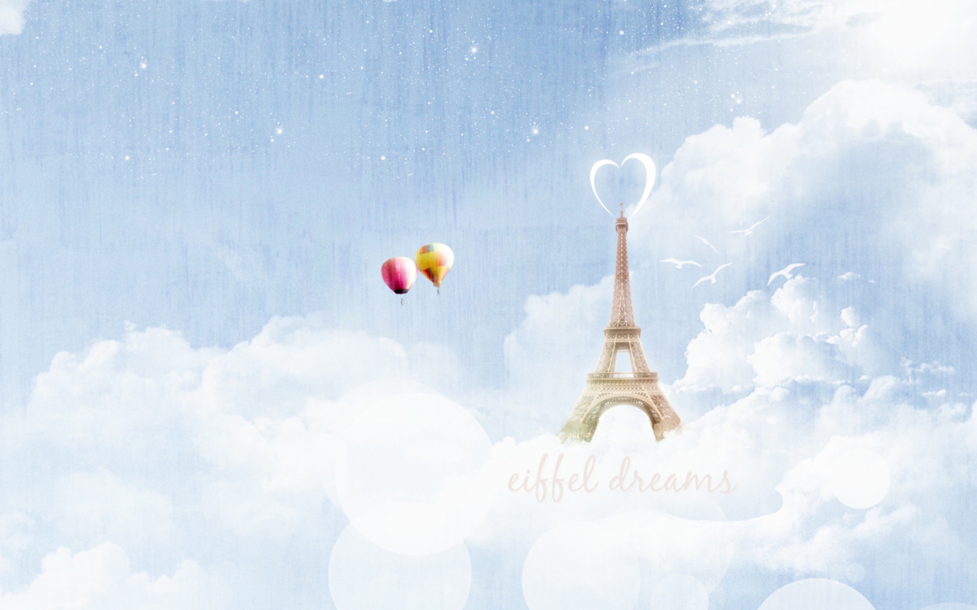 Eiffel Dreams wallpaper 1920x1200