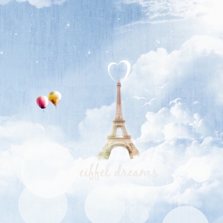 Kostenloses Eiffel Dreams Wallpaper für iPad 2