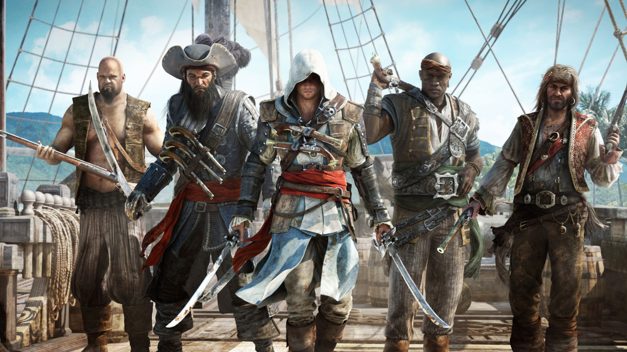 Fondo de pantalla Assassins Creed IV Black Flag 1280x720