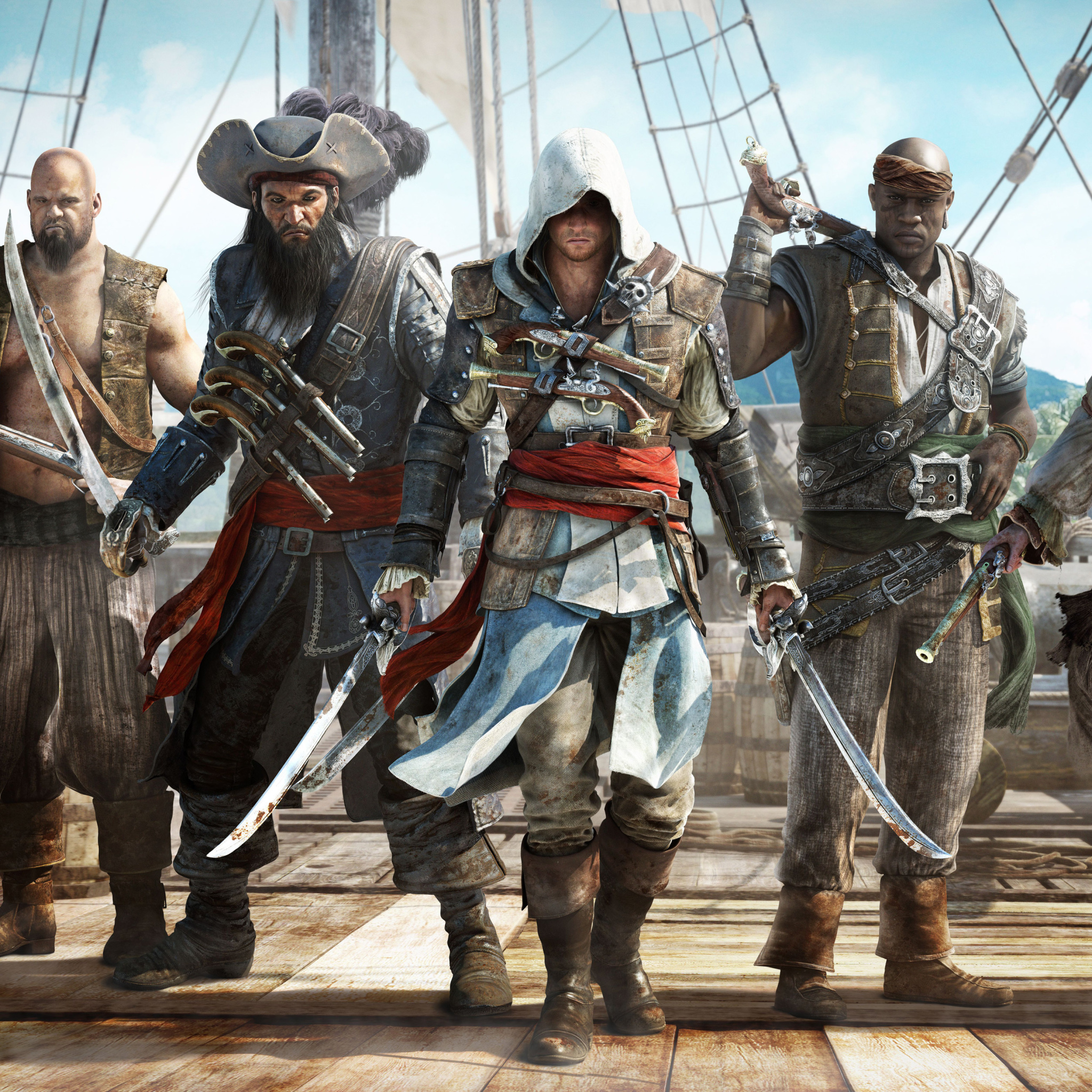 Fondo de pantalla Assassins Creed IV Black Flag 2048x2048