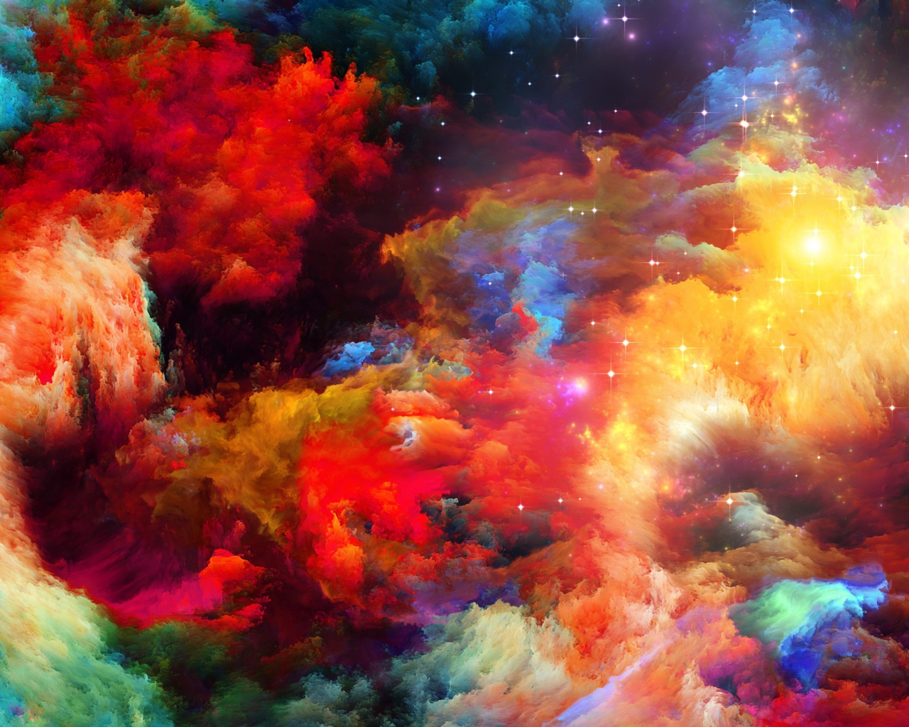 Das Cosmic Sky Wallpaper 1280x1024