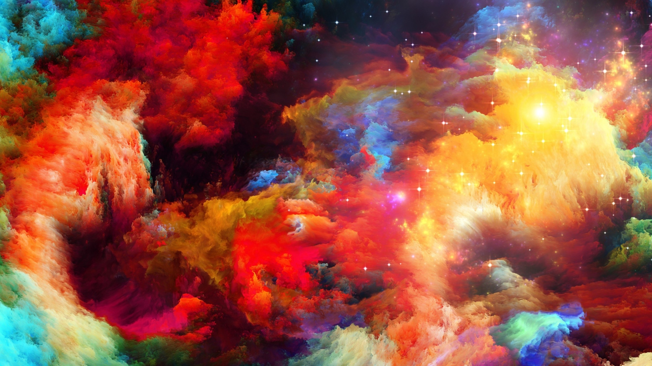 Das Cosmic Sky Wallpaper 1280x720