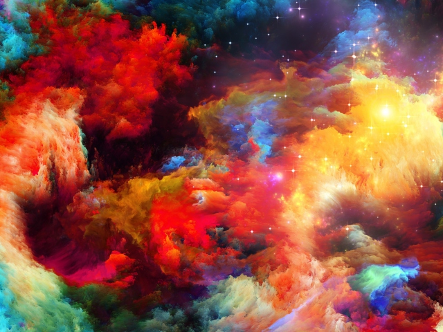 Fondo de pantalla Cosmic Sky 640x480