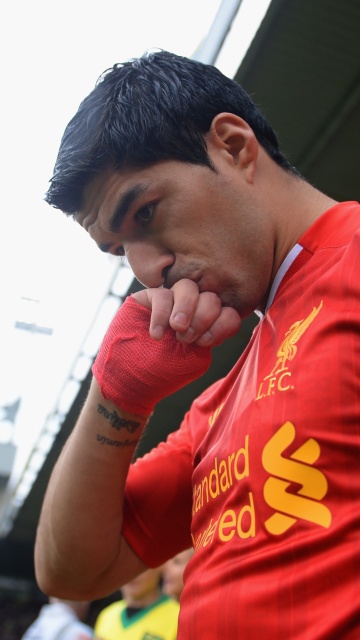 Обои Luis Suarez, Liverpool 360x640