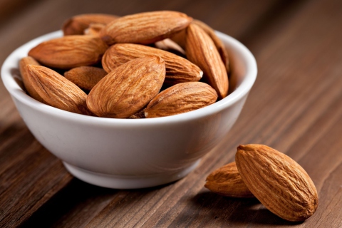 Almonds wallpaper 480x320