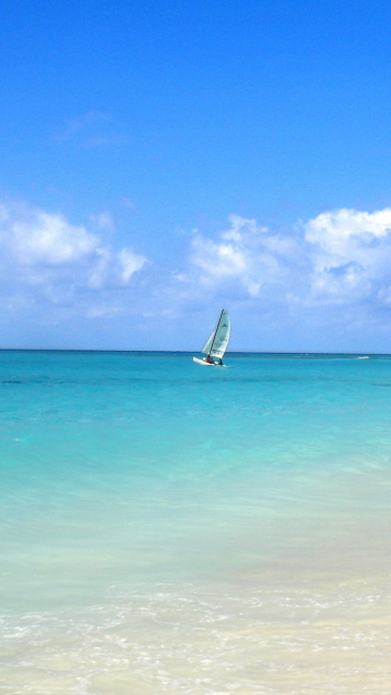 Fondo de pantalla Sailing In Paradise 360x640