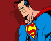 Das Superman Comic Art Wallpaper 176x144