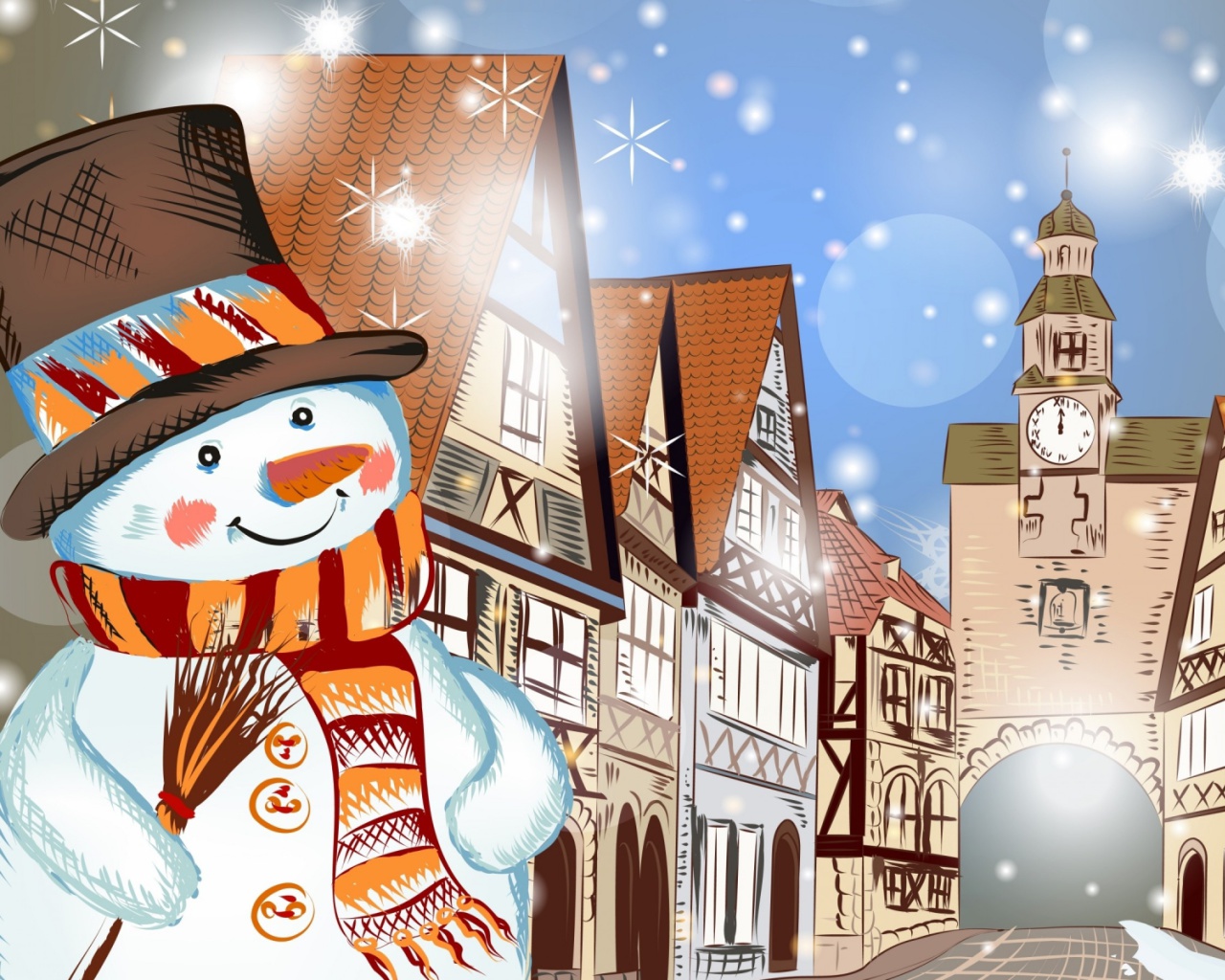Sfondi Christmas in Nuremberg 1280x1024