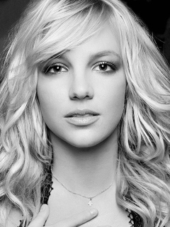 Fondo de pantalla Britney Spears 240x320