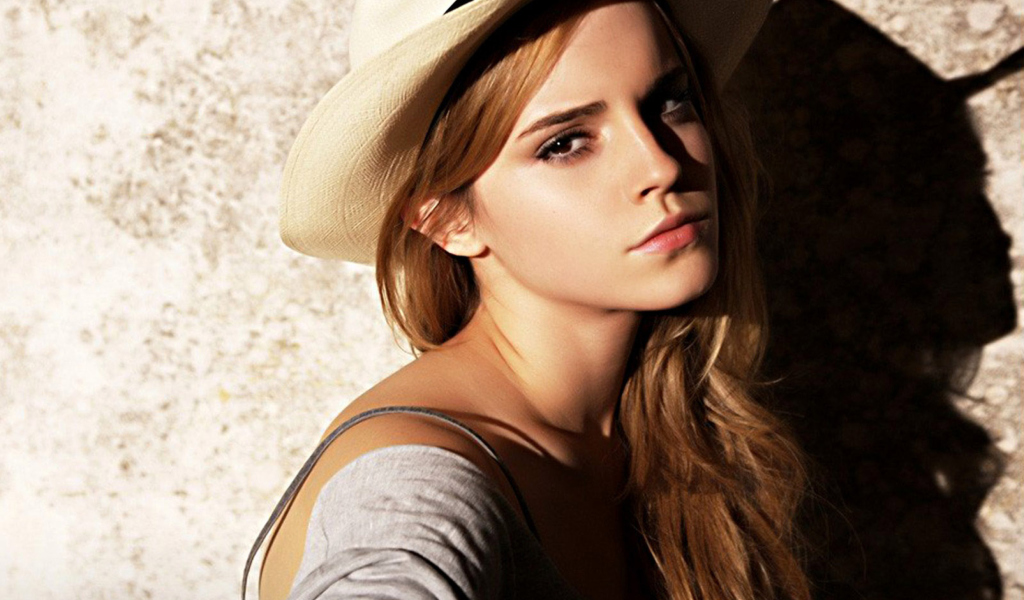 Das Cute Emma Watson Wallpaper 1024x600
