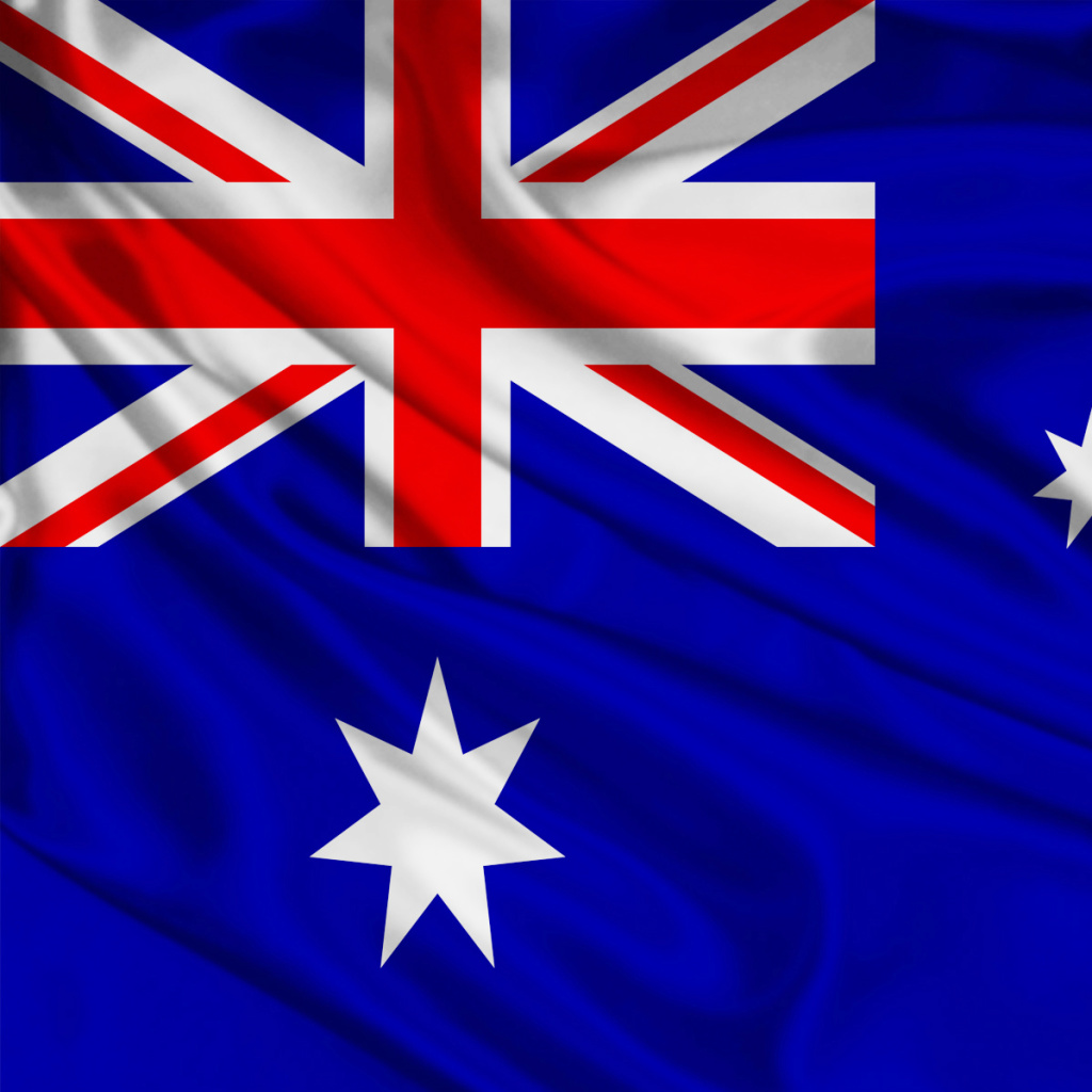 Fondo de pantalla Flag Of Australia 1024x1024