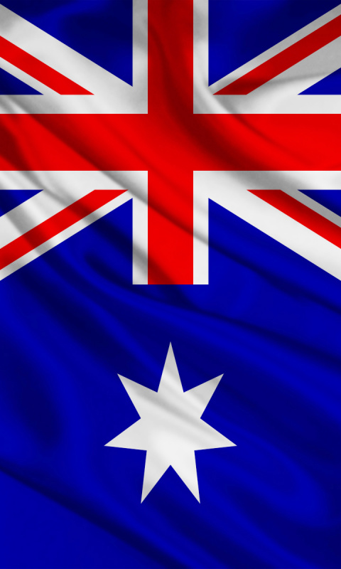 Обои Flag Of Australia 480x800