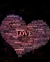 Words Of Love wallpaper 176x220