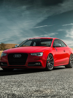 Audi S5 Vorsteiner 2015 wallpaper 240x320