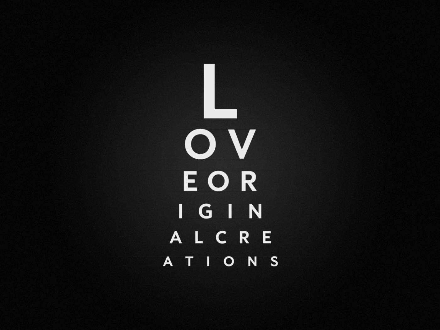 Fondo de pantalla Love Typography 1400x1050