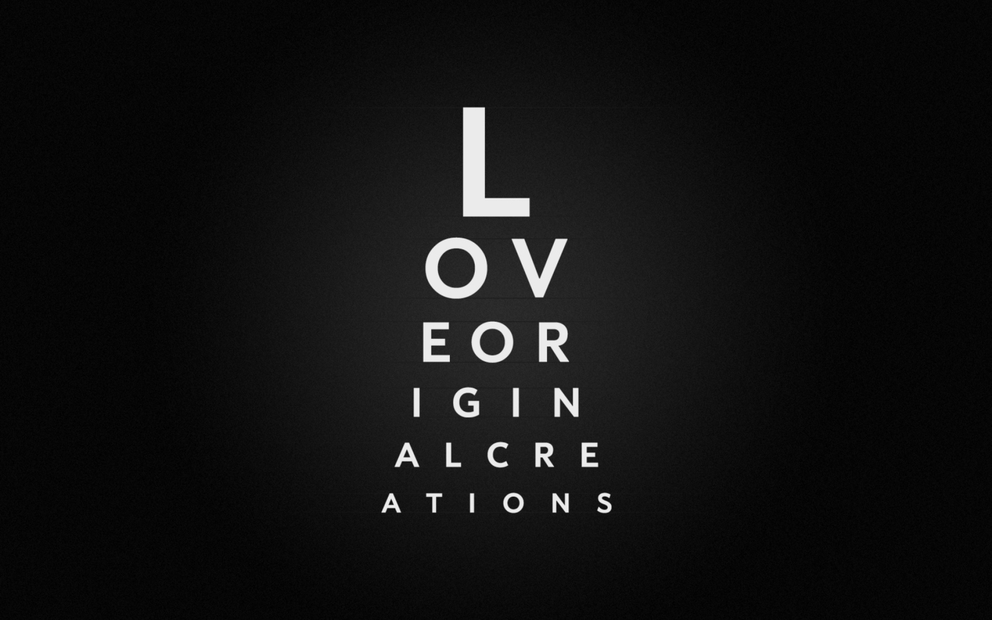Sfondi Love Typography 1440x900