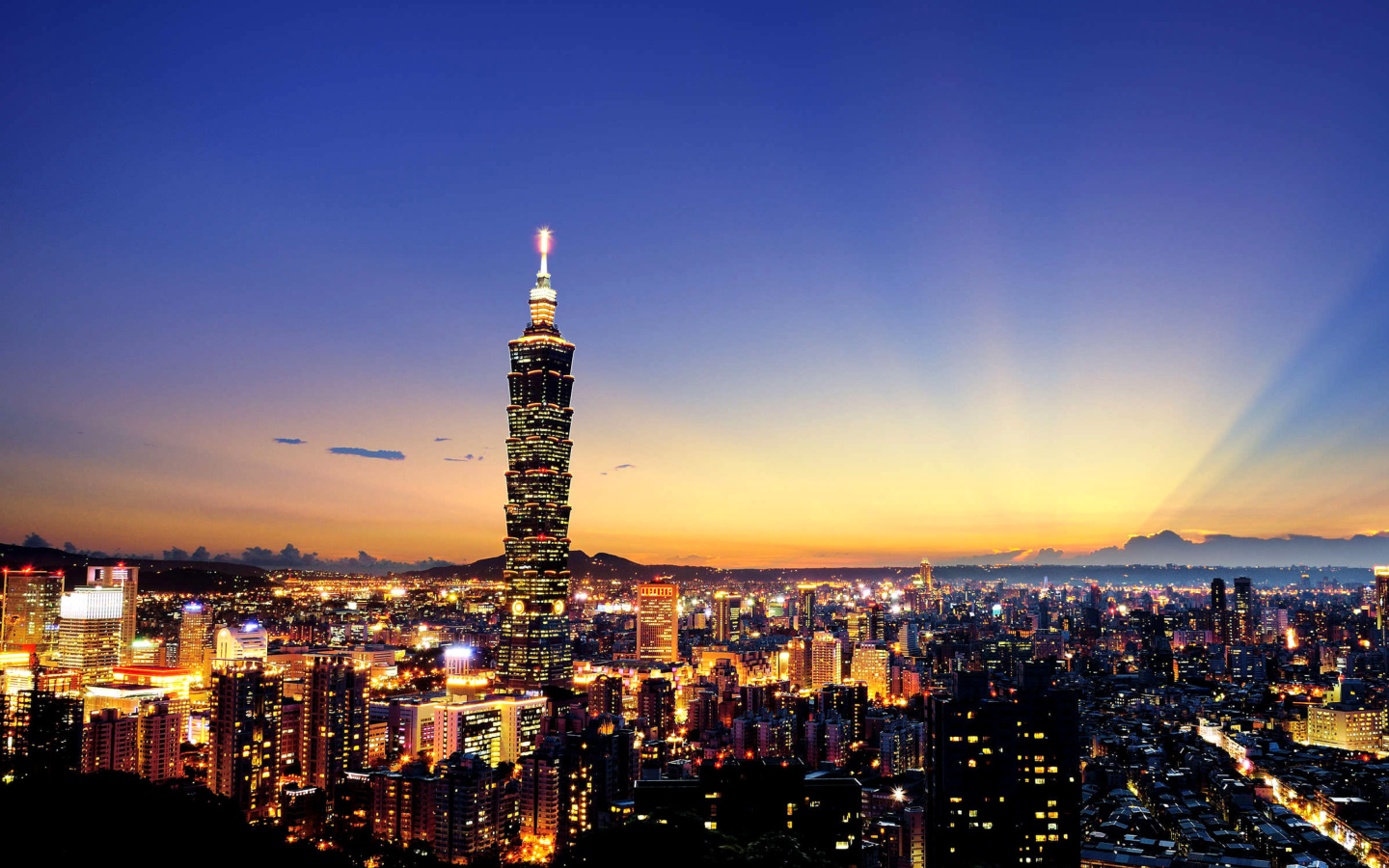 Sfondi Taiwan, Taipei 1440x900