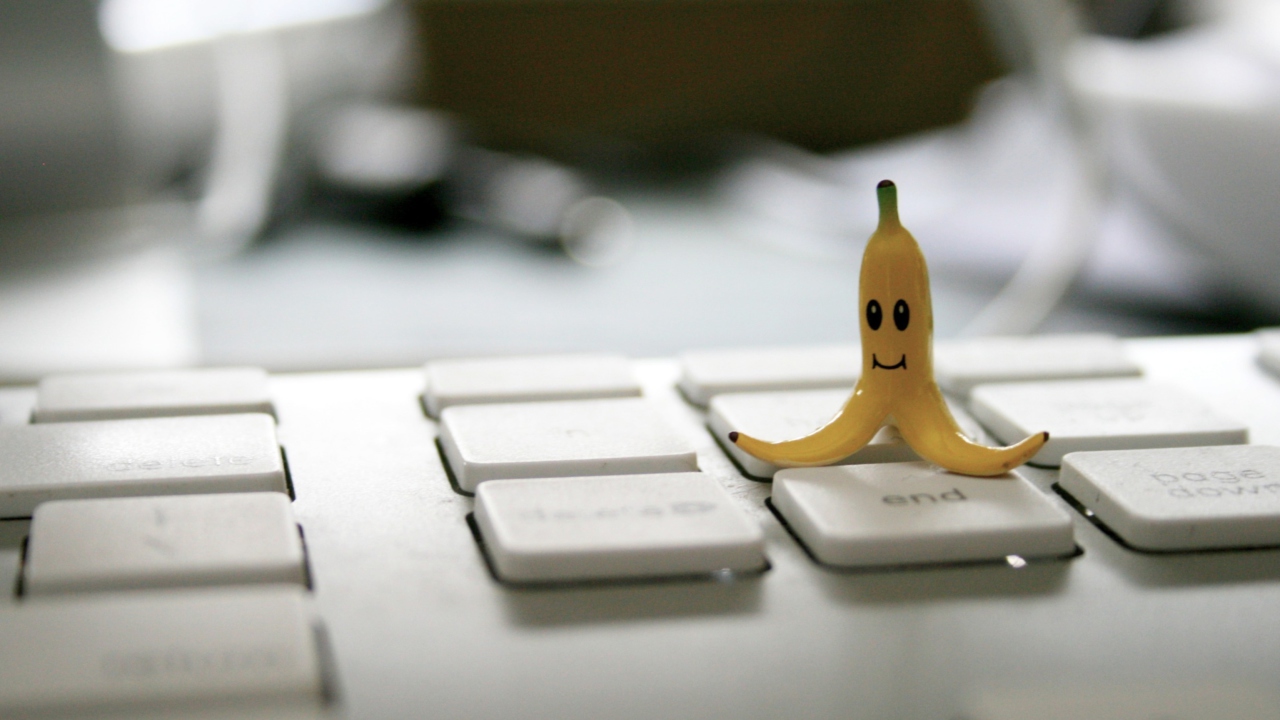 Fondo de pantalla Funny Banana 1280x720