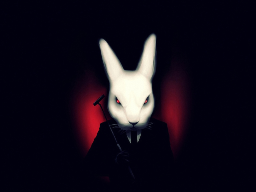 Sfondi Evil Rabbit 1024x768