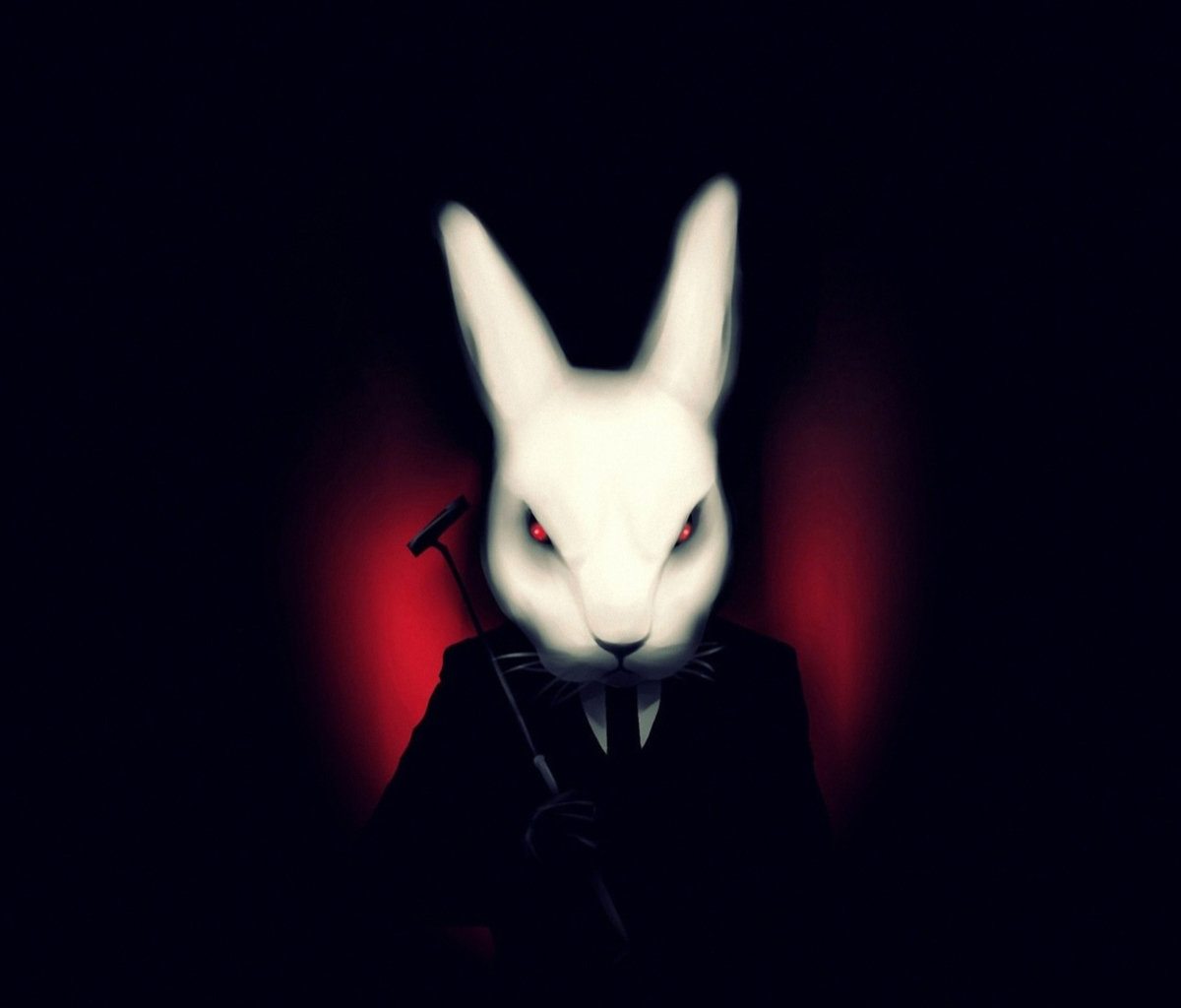 Fondo de pantalla Evil Rabbit 1200x1024