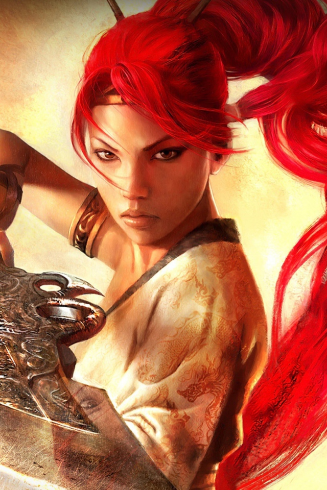 Screenshot №1 pro téma Heavenly Sword Warrior 640x960