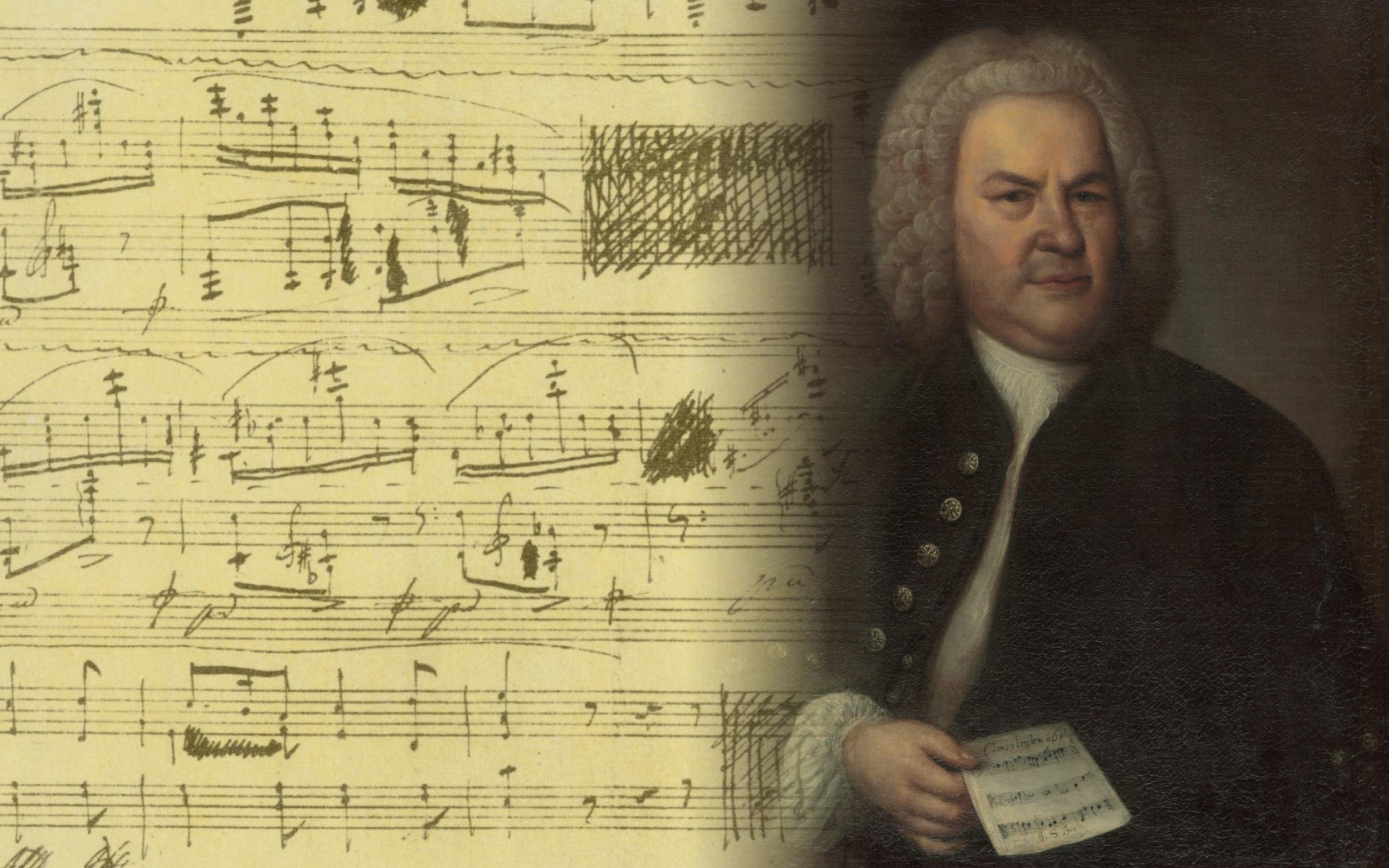 Das Johann Sebastian Bach Wallpaper 2560x1600