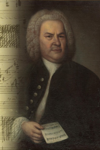 Das Johann Sebastian Bach Wallpaper 320x480
