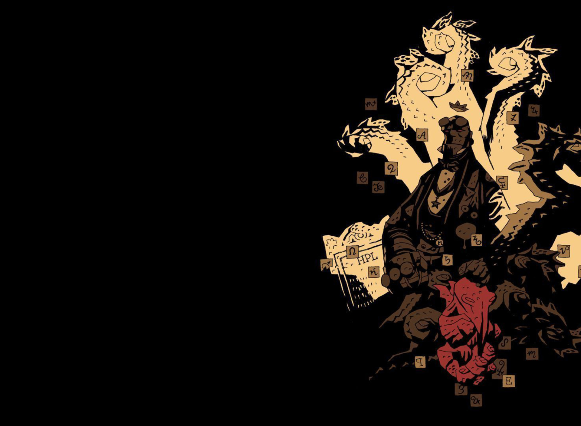 Hellboy The First 20 Years wallpaper 1920x1408