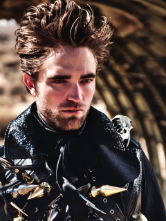 Robert Pattinson Wild Style wallpaper 240x320