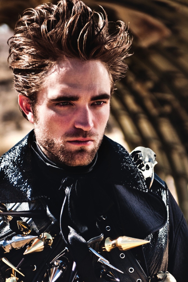 Fondo de pantalla Robert Pattinson Wild Style 640x960