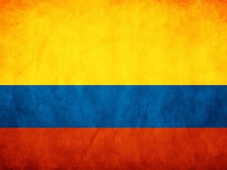Das Colombian Flag Wallpaper 320x240