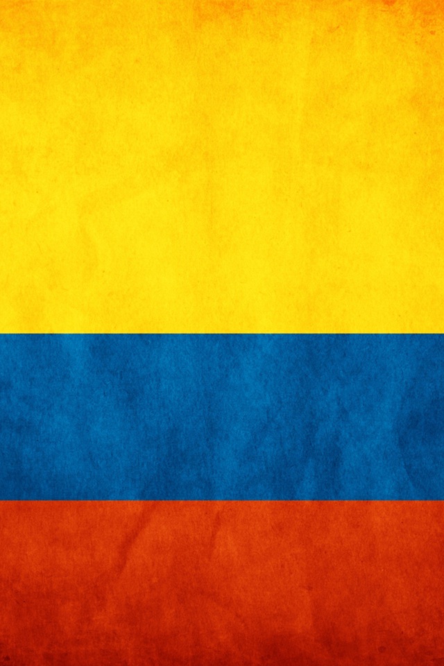 Das Colombian Flag Wallpaper 640x960