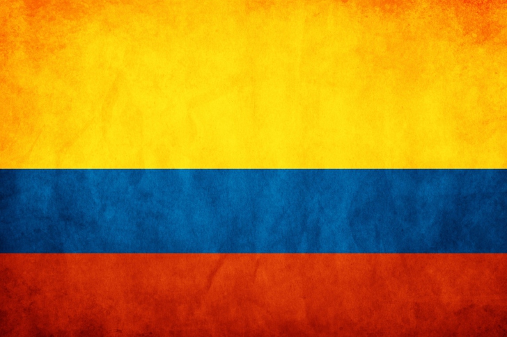 Das Colombian Flag Wallpaper