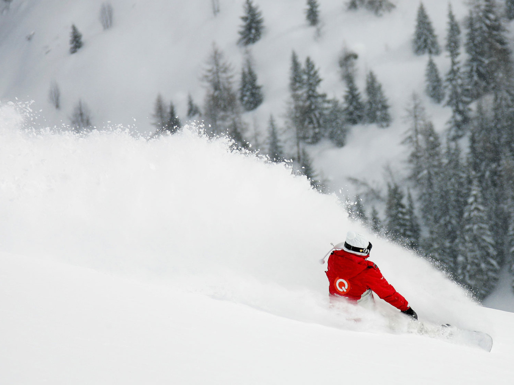 Sfondi Winter Olympics Snowboarder 1024x768