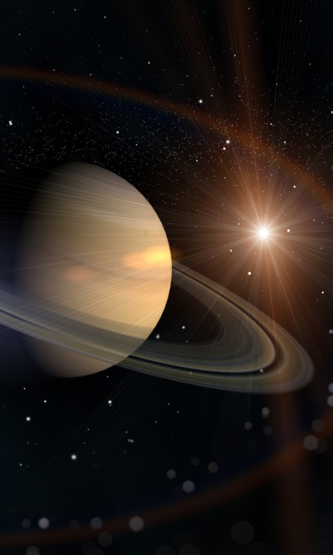 Sfondi Rings Of Saturn 480x800
