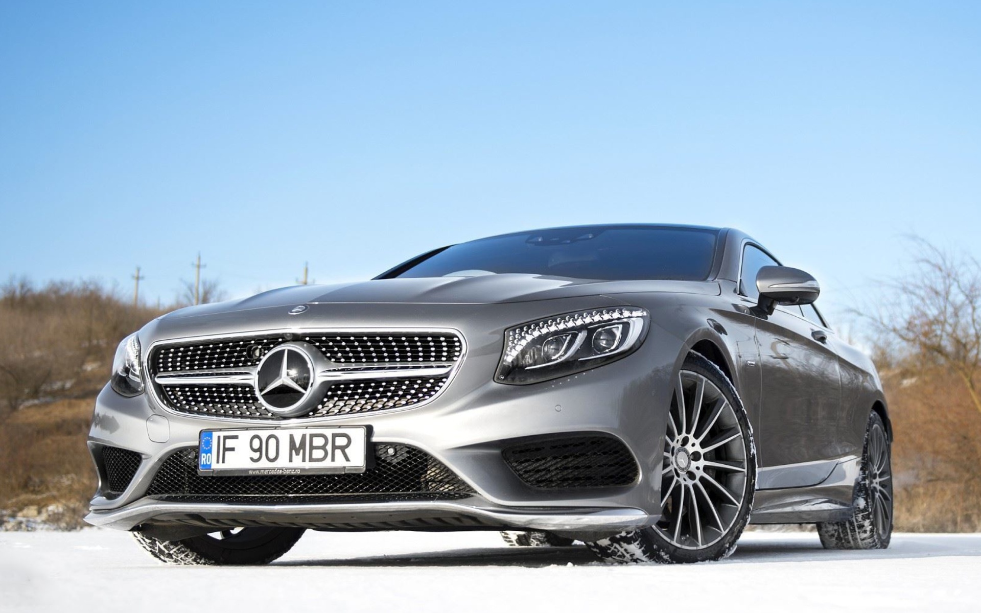 Обои Mercedes Benz S65 Coupe 1920x1200