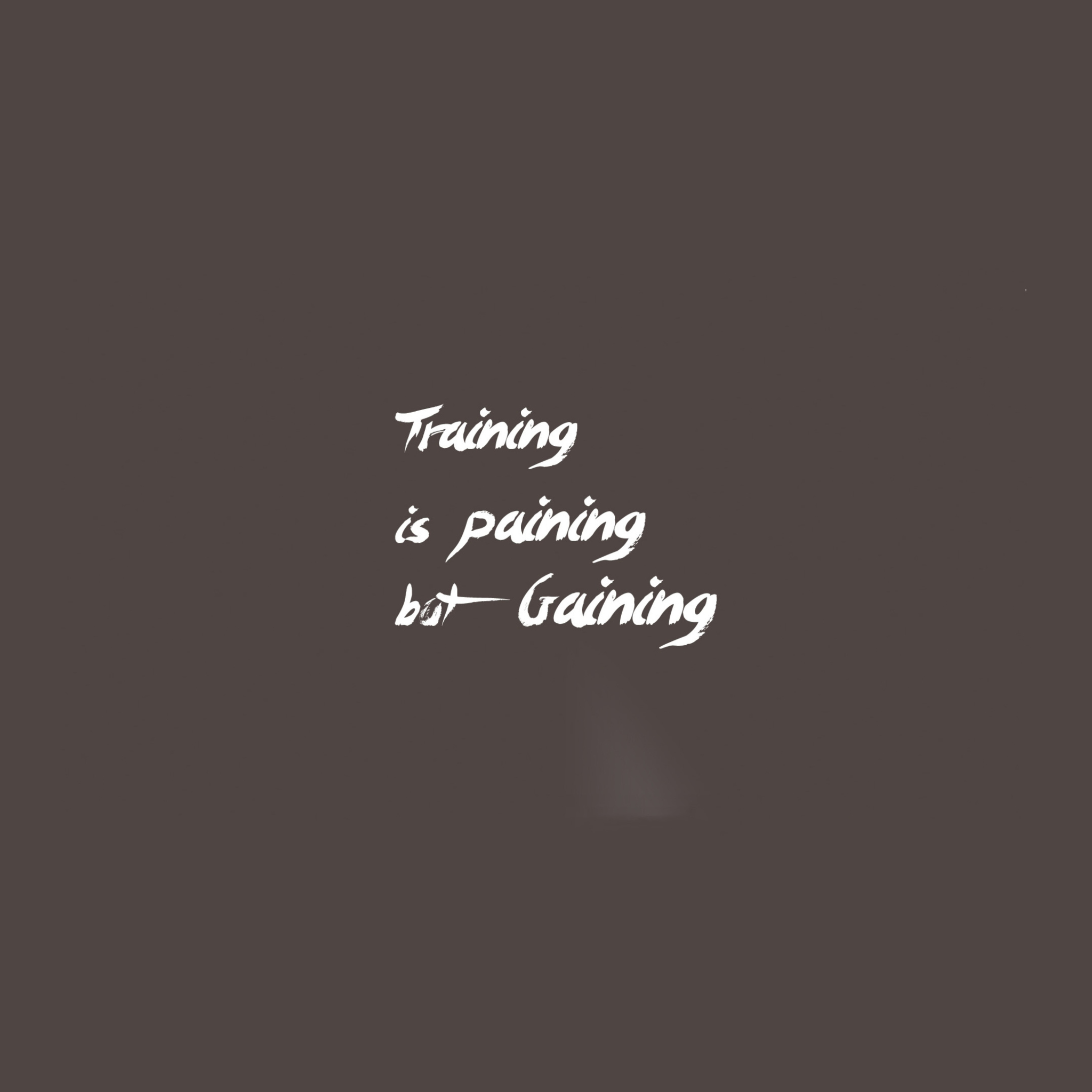 Training Is Gaining wallpaper 2048x2048