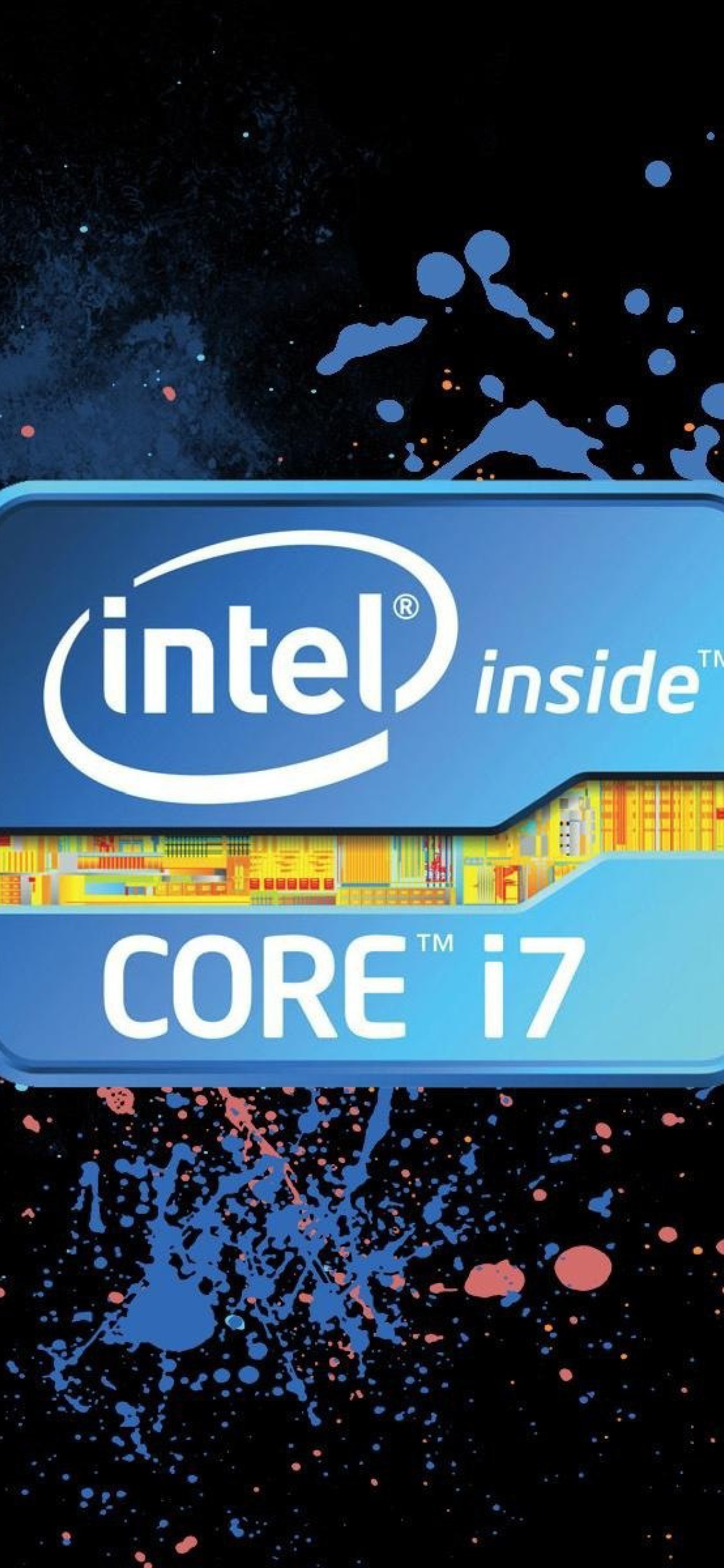 Fondo de pantalla Intel Core i7 1170x2532