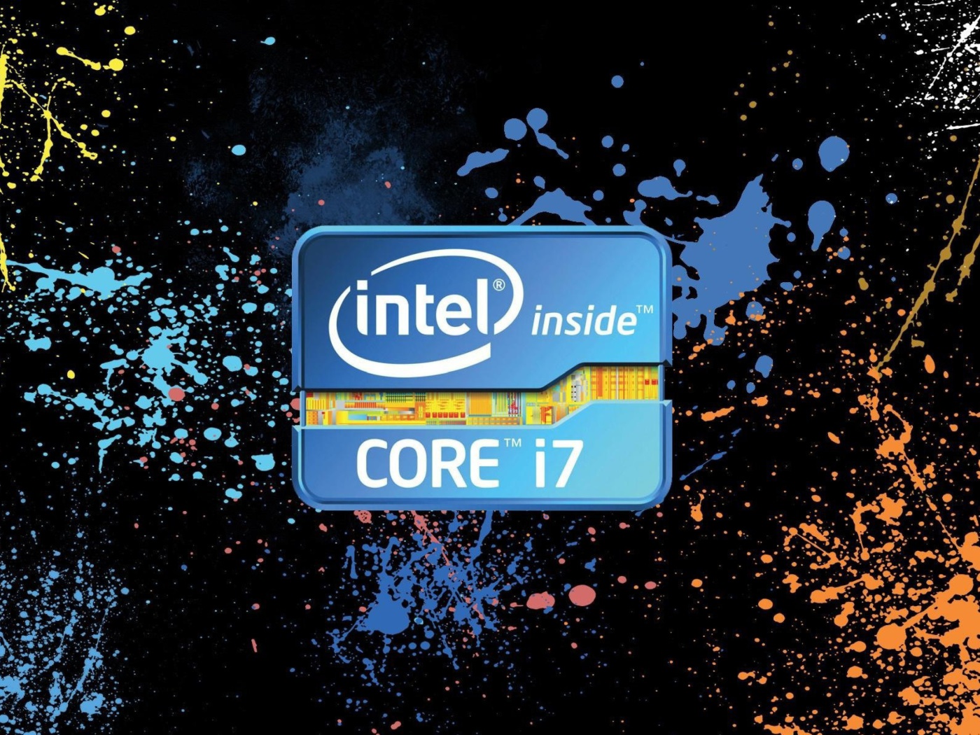 Обои Intel Core i7 1400x1050