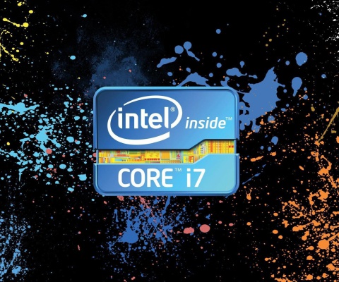 Обои Intel Core i7 480x400