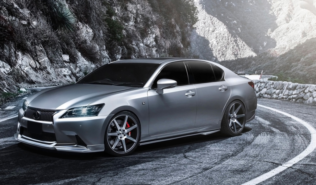 Das Lexus GS 350 F Sport Wallpaper 1024x600